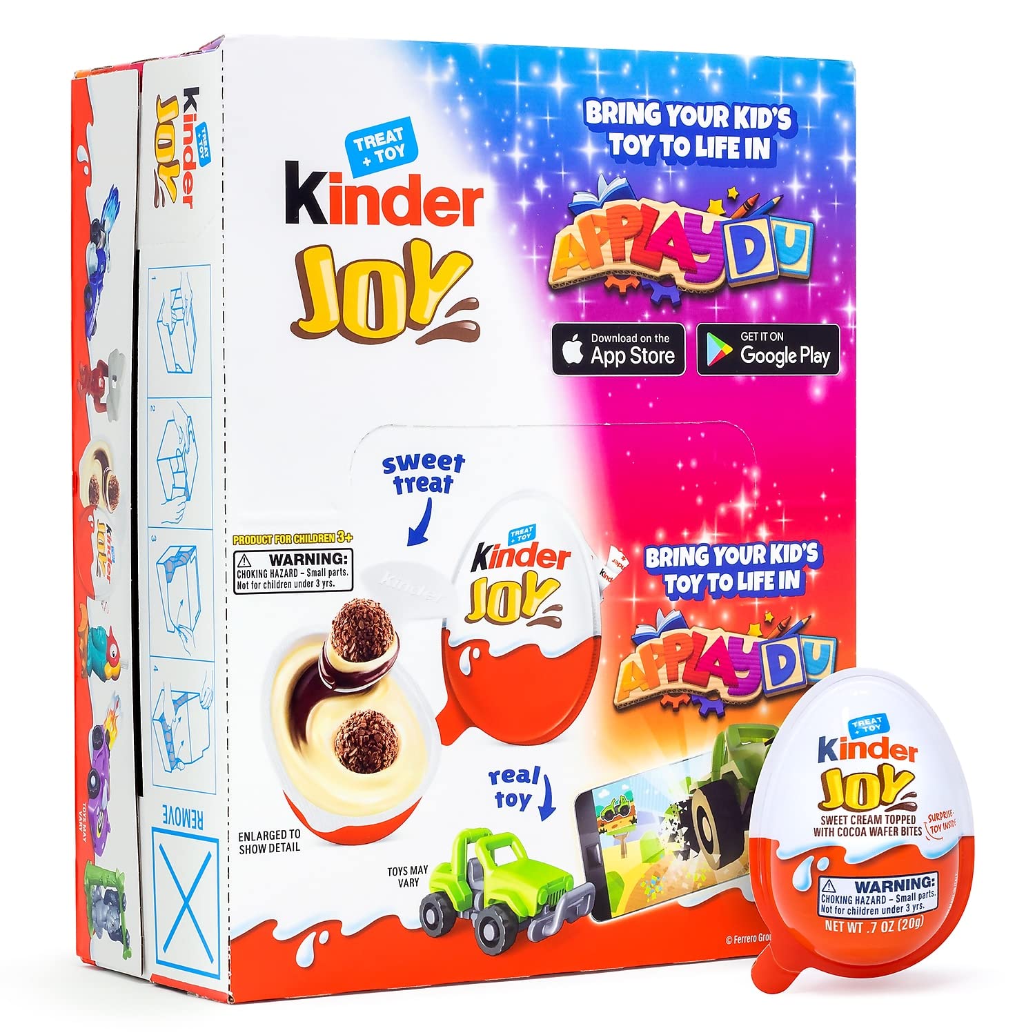 Amazon.com : Chocolate Egg with Toy : Grocery & Gourmet Food